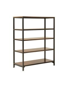Lanagan 69.42 '' H X 39 '' W Steel Etagere Bookcase (synthetic illustration; no displayed measurements)