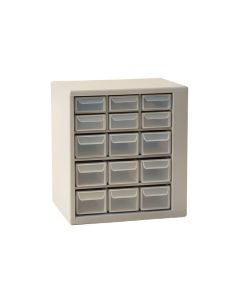 Cliff Bridge Small-Parts Storage Drawer Cabinet - Gray (synthetic illustration; no displayed measurements)
