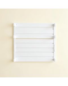 Meadow Dale Empty Wall-Mounted Tool Organizer Panel - White (synthetic illustration; no displayed measurements)