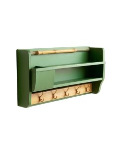 Holly Arc Wall-Mounted Entryway Organizer Shelf (synthetic illustration; no displayed measurements)