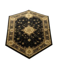 Clarence Black/Gold Rug (synthetic illustration; no displayed measurements)