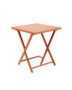 Cedar Brook Compact Balcony Table - Terracotta (synthetic illustration; no displayed measurements)