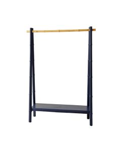 Slate Bend Empty Garment Rack - Navy (synthetic illustration; no displayed measurements)