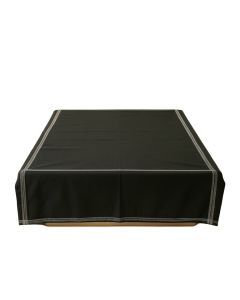 Hazel Falls Flat Bed Sheet - Black