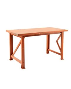 Summit Arc Empty Workshop Workbench - Terracotta (synthetic illustration; no displayed measurements)