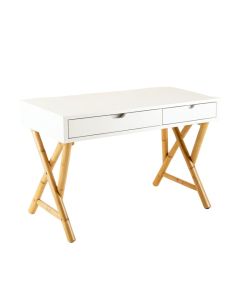 Laurel Crest Writing Desk - White
