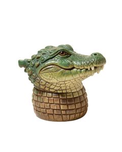 Ozella Floating Crocodile Head Statue