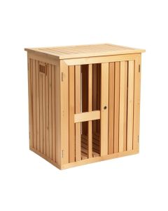 Salem 2 Person Traditional Steam Sauna In Cedar