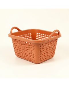 Hill Crossing Empty Storage Basket - Terracotta (synthetic illustration; no displayed measurements)