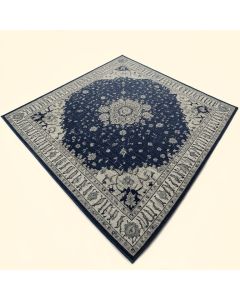 Hillsby Oriental Dark Blue/Light Gray Area Rug (synthetic illustration; no displayed measurements)