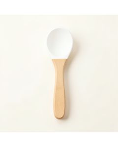 Hill Bend Cooking Spoon - White (synthetic illustration; no displayed measurements)