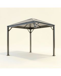 13 Ft. W X 10 Ft. D Steel Pergola (synthetic illustration; no displayed measurements)
