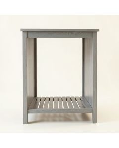 Hill Bluff Freestanding Laundry Folding Counter - Gray (synthetic illustration; no displayed measurements)