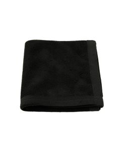 Cliff Crest Bath Towel - Black (synthetic illustration; no displayed measurements)