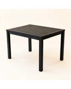 Ash Bend Patio Table - Black (synthetic illustration; no displayed measurements)