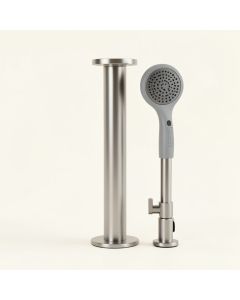 Stylish Thermostatic Complete Shower System With Rough-In Valve (synthetic illustration; no displayed measurements)