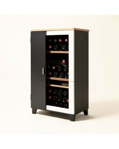 Sandie 9 Bottle Floor Wine Cabinet (synthetic illustration; no displayed measurements)
