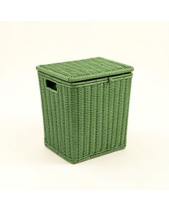 Clay Crossing Laundry Hamper - Green (synthetic illustration; no displayed measurements)
