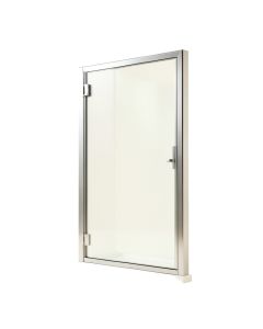 60 '' W X 62 '' H Semi-Frameless Tub Door