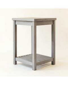 Slate Arc Freestanding Laundry Folding Counter - Gray (synthetic illustration; no displayed measurements)