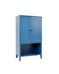 Harbor Canyon Wall-Mounted Laundry Cabinet - Blue (synthetic illustration; no displayed measurements)