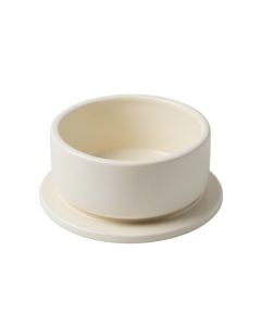 Lake Crest Empty Candle Holder - Cream