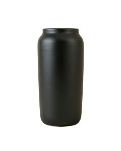 Maple Arc Empty Decorative Vase - Black
