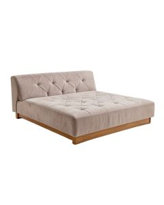 Beyhan Tufted Upholstered Low Profile Storage Platform Bed