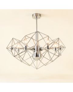 Downes Unique/Statement Geometric Chandelier - Beacon Collection (synthetic illustration; no displayed measurements)