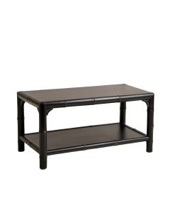Ridge Crest Indoor Bench - Black (synthetic illustration; no displayed measurements)