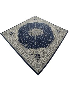 Hillsby Oriental Dark Blue/Light Gray Area Rug (synthetic illustration; no displayed measurements)