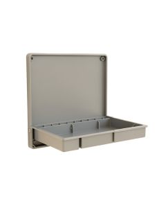 Pine Crossing Empty Wall-Mounted Tool Organizer Panel - Gray