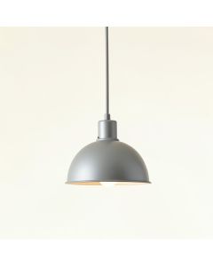 Rowan Dale Pendant Light Suspended From One Plain Cable - Gray (synthetic illustration; no displayed measurements)