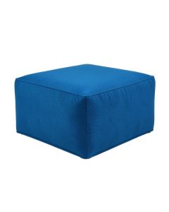 Spurgeon 18 '' Bohemian Square Geometric Pouf Ottoman (synthetic illustration; no displayed measurements)
