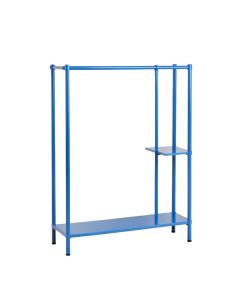 Dawn Bridge Empty Garment Rack - Blue