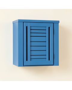 Shore Brook Wall-Mounted Entry Cabinet - Blue (synthetic illustration; no displayed measurements)