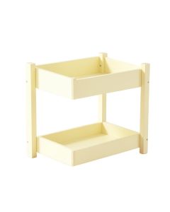 Linden Arc Empty Countertop Canister Rack - Ivory