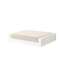 River Bend Wall-Mounted Cat Perch - White