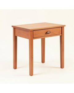 Oak Crest Side Table - Terracotta (synthetic illustration; no displayed measurements)