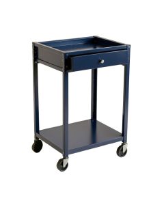 Cove Bluff Empty Rolling Workshop Cart - Navy (synthetic illustration; no displayed measurements)