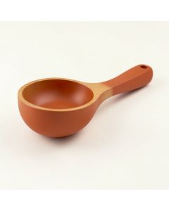 Hazel Arc Cooking Spoon (synthetic illustration; no displayed measurements)