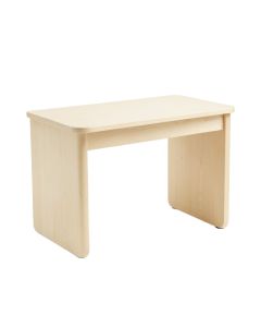 Pine Bend Writing Desk - Ivory (synthetic illustration; no displayed measurements)