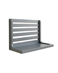 Wren Crest Wall-Mounted Entryway Organizer Shelf - Gray