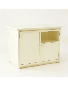Vale Arc Freestanding Laundry Folding Counter - Ivory (synthetic illustration; no displayed measurements)