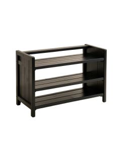 Reed Crossing Shoe Storage Bench - Black (synthetic illustration; no displayed measurements)