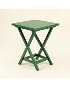 Oak Bridge Compact Balcony Table - Green (synthetic illustration; no displayed measurements)