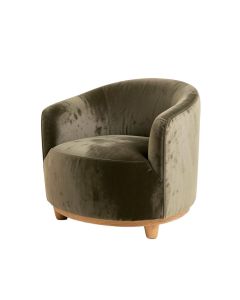 Tryphena 32 '' Wide Velvet Barrel Chair