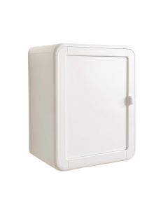 Field Bluff Wall-Mounted Laundry Cabinet - White (synthetic illustration; no displayed measurements)
