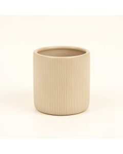 Oak Arc Empty Candle Holder - Beige (synthetic illustration; no displayed measurements)