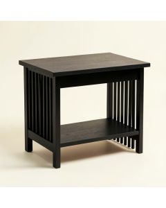 Flint Branch Small Writing Desk - Black (synthetic illustration; no displayed measurements)